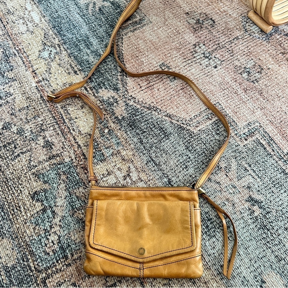 HOBO Brown Leather Mini Purse